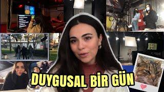 BİLGİ ÜNİVERSİTESİ'NDE ÇEKİM GÜNÜ | üniversite vlog, benimle bir gün vlog, RGB