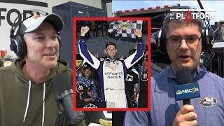 NBC Sports' Nate Ryan reacts to Shane van Gisbergen's NASCAR debut win