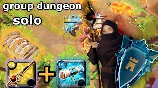 group dungeon solo / safe earning silver blue zone / albion online - east server