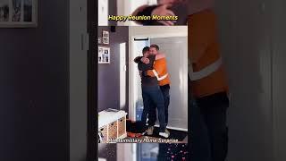 Warm moments for soldiers returning home #respect #soldier #cominghome #surprise #usa