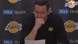 JJ Redick Address Media After Lakers defeat The Pelicans