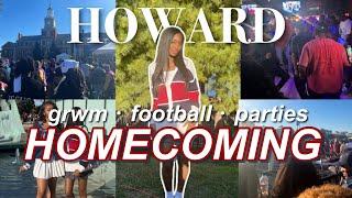 HBCU HOMECOMING 2024 | HOWARD U | grwm, game, parties