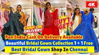 ️ Latest Bridal Gowns In Chennai | Shree Boutique Sowcarpet Dress Shops | Priya just know fashion