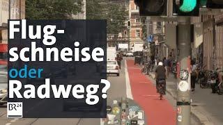 Radweg Fraunhoferstraße in München: Radfahrer zufrieden, Anwohner entsetzt | BR24