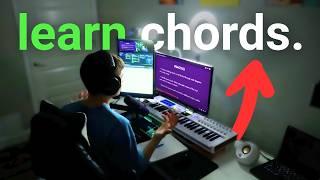 How I Learned to Make CHORDS | Learning Music Theory for Producing 