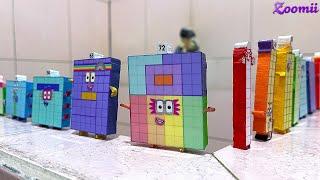 Looking for Mini NEW Numberblocks 1 to 100! NEW ASMR   Numberblocks Satisfying Video #12