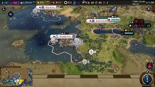 Civilization VI On SwitchMan - Laurier Builds Up That Culture And Those Relationships