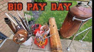 HUGE COPPER PAY DAY with some street scrapping along the way