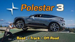 "2025 Polestar 3 Review: AWD Power, Performance & Off-Road Adventure!"