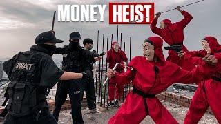 Parkour MONEY HEIST Season 3 ESCAPE from POLICE chase (BELLA CIAO REMIX) || FULL STORY ACTION POV