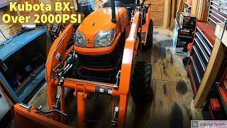 Kubota BX- Increasing hydraulic pressure... AGAIN