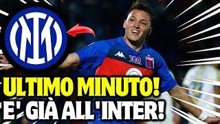 URGENTE! CONFERMATO AL 100% ALL'INTER! È APPENA ANNUNCIATO! UN GRANDE CONTRATTO! NOTIZIE DELL'INTER