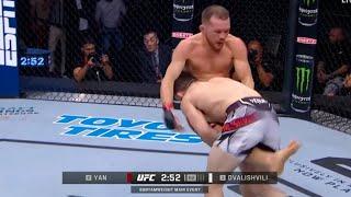 When Merab Dvalishvili had 49 Takedown Attempts vs. Petr Yan