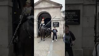 "ORMONDE: Royal Horse Prank Goes Wrong: Tourist Bitten in Massive Drama Unfold" #Shorts