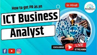 How to get PR for ICT Business Analyst? #pr #visa #hindi #information #skill #future #australia