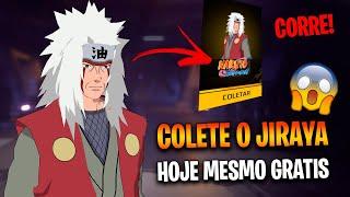 COLETE O JIRAYA GRATIS NO FREE FIRE - EVENTO NARUTO