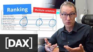 Compute a ranking based on multiple columns