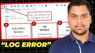 How to understand SAS LOG errors ?