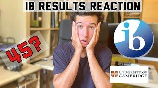 IB Results Reaction - 45 Points?