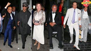 BIRTHDAY MAN! BERRY GORDY, FOUNDER OF MOTOWN RECORD LABEL, WAS SEEN ARRIVING HIS 95TH BIRTHDAY PARTY