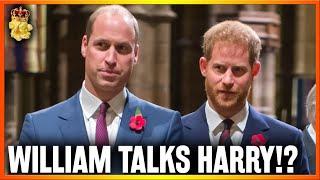 Prince William BREAKS SILENCE On Harry!? Is Harry Getting Closer to Royals Amid Pending Divorce!?