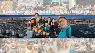 Shenzhen Adventures Day 1 | Hotpot, Mystery Games & Homestay Vibes 深圳冒險第一天｜火鍋、推理遊戲與民宿時光