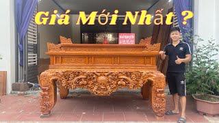 Sập Thờ Mai Điểu Đẹp giá BAO NHIÊU ? Đồ Gỗ Thành Quyên