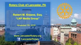 11-7-18 - "LNP Media Group" - Rotary Club of Lancaster, PA