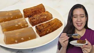 How To Make Chinese Steamed Water Chestnut Cake Recipe | 馬蹄糕