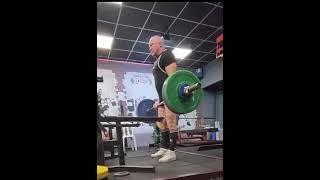 90 kg. New world record in strict biceps. 60 years old. 100 kg body weight.