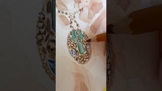  How to draw jewelry? Bvlgari #asmr #drawing #jewellery #shorts