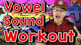 Vowel Sound Workout | Phonics Song for Kids | Exercise and Movement Song | Jack Hartmann