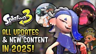 All Updates, Events & New Content Coming in 2025 - Splatoon 3