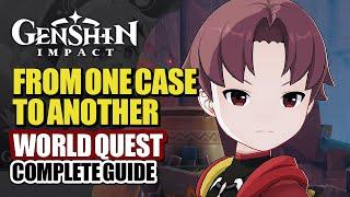 From One Case To Another World Quest Complete Guide | Taruka & Oberon Air Racing | Genshin Impact