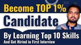 What the Top 1% of MNC Job Applicants Know That You Don't in 2024 | Top 10 Skills | CorporateWala