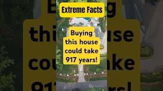 Buying this house could take 917 years! #shorts #facts #shaquilleoneal #house #mansion #realestate