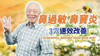 Beat nasal allergy! Just spraying quickly press 1 point, immediately stop the cold.