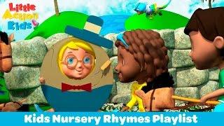 Nursery Rhymes Children & Baby Songs Playlist | Sing & Dance Along With Little Action Kids