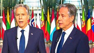 Secretary Blinken BREAKS SILENCE in Brussels Belgium TODAY!