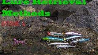 Lure retrieval methods -  Lure types, Simple retrieval and twitching