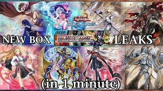 NEW BOX LEAKS in 1 Minute: Majestic Magic | Dogmatika, Windwitch, Lyrilusc, Time Thief [DUEL LINKS]