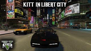 GTA 5 Liberty City Preservation Mod - Tour with KITT