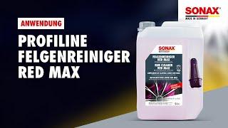 Anwendung SONAX PROFILINE Red Max