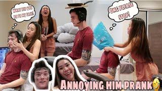 ANNOYING MY FIANCE WHILE HE'S PLAYING XBOX|LAUGHTRIP ITO|Ritch Jordan VLOG️