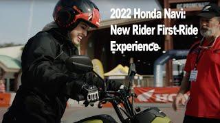 2022 Honda Navi: New Rider First-Ride Experience