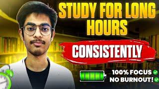 How to read consistently for 12+ hours daily‼️ NEET 2026 | 2027 | JEE ‼️