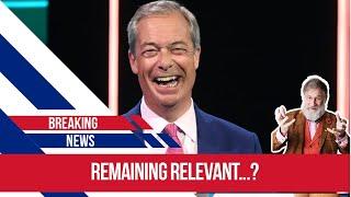 the tiresome game played by Farage to keep his name in the headlines