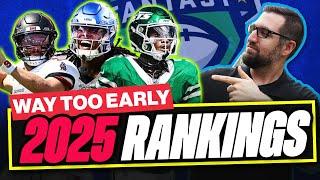 WAY TOO EARLY 2025 Fantasy Football Rankings: Top Players & Sleepers to Watch!