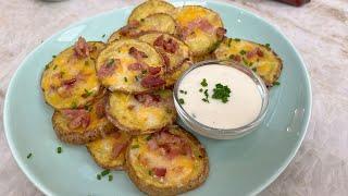 Bacon & Cheese Potato Slices