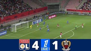 Lyon vs Nice 4-1 | Ligue 1 24/25 | Match Highlights